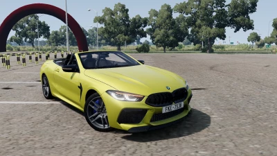 BMW M8 CABRIO COUPE v1.0