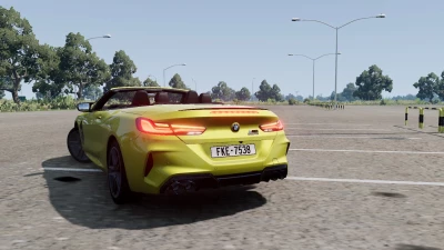 BMW M8 CABRIO COUPE v1.0