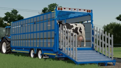 Broughan 28 Foot Animal Trailer v1.0.0.0