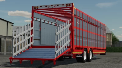 Broughan 28 Foot Animal Trailer v1.0.0.0