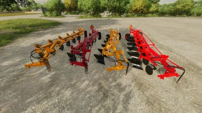 Case IH-735 Vari-Width Plow Pack v1.0.0.0