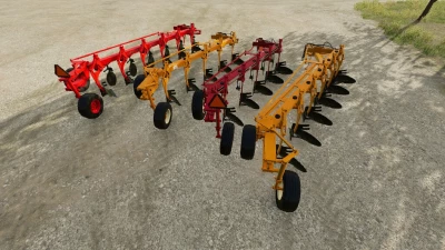 Case IH-735 Vari-Width Plow Pack v1.0.0.0