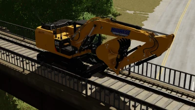 Caterpillar 323E Hi-Rail v1.0.0.0