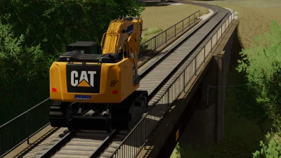 Caterpillar 323E Hi-Rail v1.0.0.0