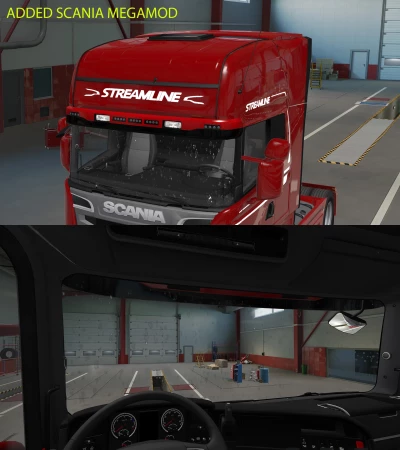 DIRTY WINDSHIELD v1.3 ETS2 1.50.x