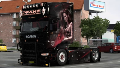 Ex Pfanz Transporte Skin (Red Girl) v1.0