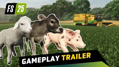 Farming Simulator 25 Gameplay Trailer Gamescom v1.0.0.0