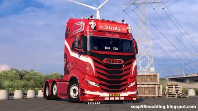 Iveco S-Way Weeda Transport by soap98 v1.50