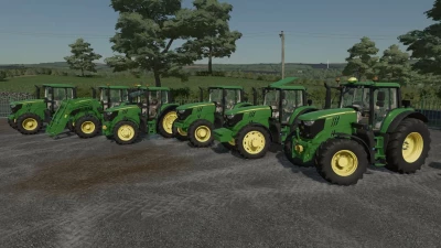 John Deere 6M Pack v1.3.0.0