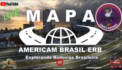 MAPA AMERICAM BRASIL - Lançamento da Versão 12.75.1.50