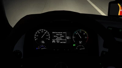 Mercedes-Benz Actros MP3 Improved Dashboard v2.0