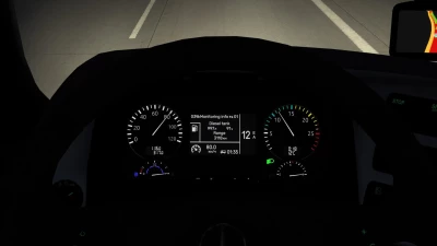 Mercedes-Benz Actros MP3 Improved Dashboard v2.0