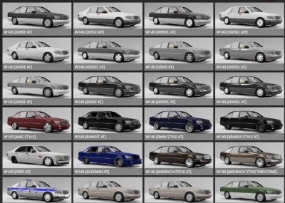 Mercedes-Benz W140 v1.0 0.32.x