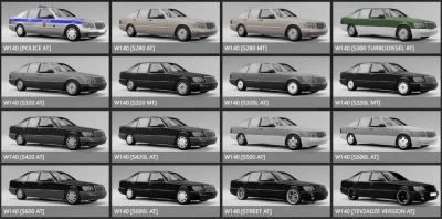 Mercedes-Benz W140 v1.0 0.32.x