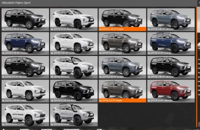 Mitsubishi Pajero Sport v1.0