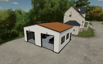 Modern Two Car Garage v1.0.0.0