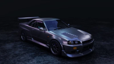 Nissan Skyline R34 Kakashi Customs v1.0 0.32.x