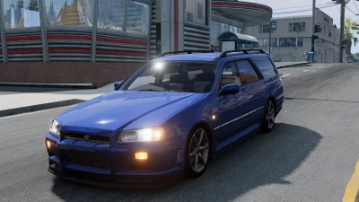 Nissan Stagea (R34 WAGON) v1.0