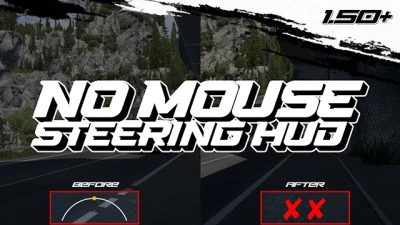 No Mouse Steering Hud 1.50+