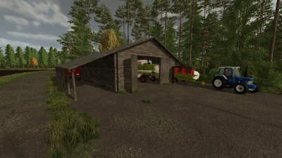 Old Log Sheds Pack v1.0.0.0