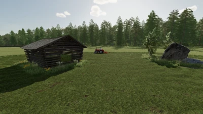 Old Log Sheds Pack v1.0.0.0