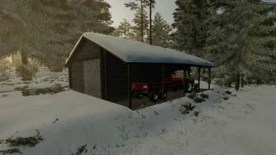 Old Log Sheds Pack v1.0.0.0