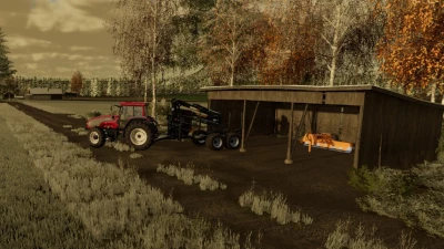 Old Log Sheds Pack v1.0.0.0