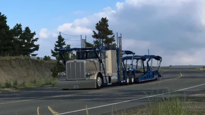 Peterbilt 389 Auto Hauler v1.3