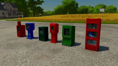 Placeable Newspaper Boxes v1.0.0.0