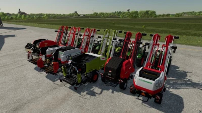 Round Balers Pack With Windrower v1.0.0.0