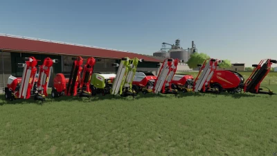 Round Balers Pack With Windrower v1.0.0.0