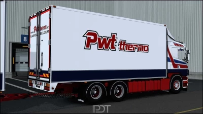 Scania 164G 580 + Trailer PWT thermo v9.0