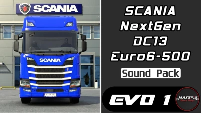 SCANIA NextGen 500 DC13 Sound Pack v1.1