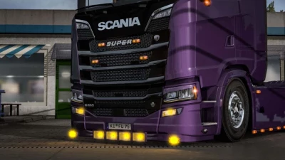 Scania R-S 2016 Next Gen Holland Style Extended Bumper v2.0 1.50