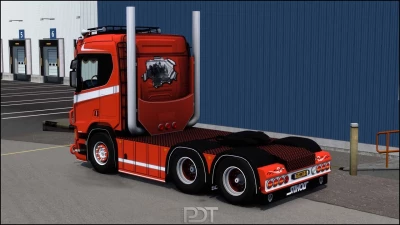 Scania R650 Kleinjan Transport B.V+Trailer v13.0