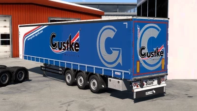 SCS Schmitz Trailer Gustke Logistik Skin v1.0