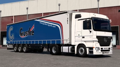 SCS Schmitz Trailer Gustke Logistik Skin v1.0