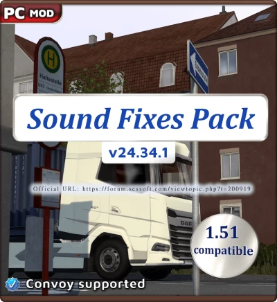 Sound Fixes Pack v24.34.1 for 1.51 open beta only