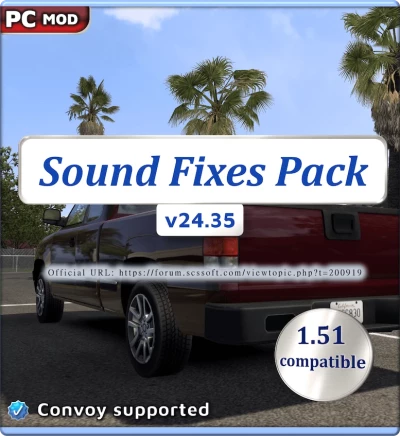 Sound Fixes Pack v24.35 for 1.51 open beta only