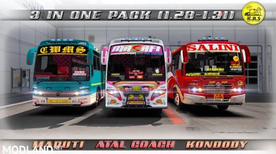 Team KBS 3 in 1 Pack for ETS 1.28-1.30