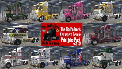 The Godfather's Kenworth Paintjob Pack v2.2