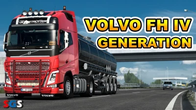 Volvo FH IV Generation with trailers VIP v1.50