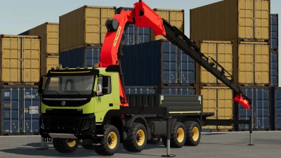 Volvo FMX Truck with Palfinger Crane v1.0.0.0