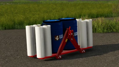 Balewrap/Silage Barrel Holder v1.0.0.0