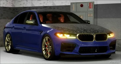 BMW M5 Competition F90 5-Series v0.32