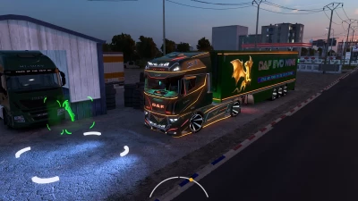 DAF EVO WING V12 + Trailer v1.51.0