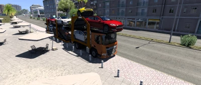 DAF XD + CAR TRANSPORTER v1.0