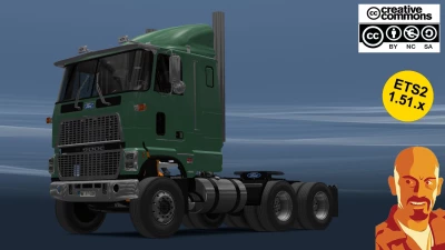 FORD CLT 9000 v1.2 ETS2 1.51.x