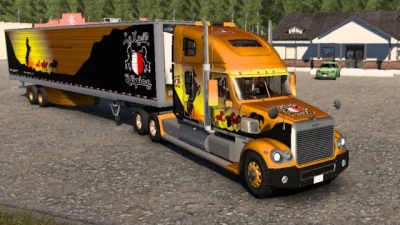 Freightliner Coronado Enhanced Skin Pack v1.0