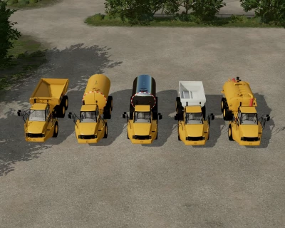 FS22 CAT 725 Pack v1.0.0.0